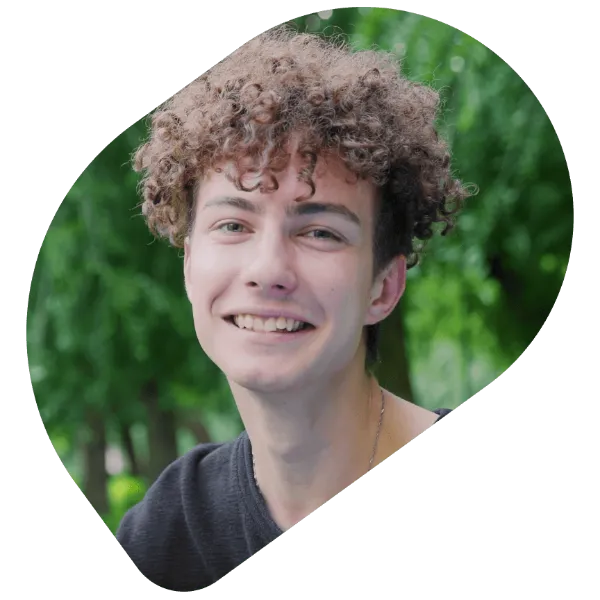 A young man